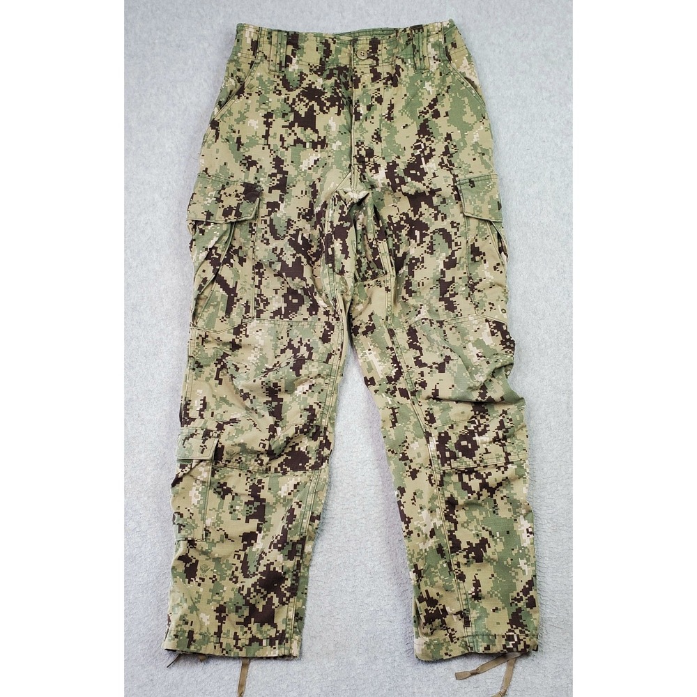 Military Pants Men's Small Short NWU Type III Navy Seals Digi Camo Cargo Trouser